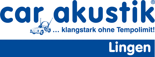 „car akustik Lingen“-Logo, zur Startseite