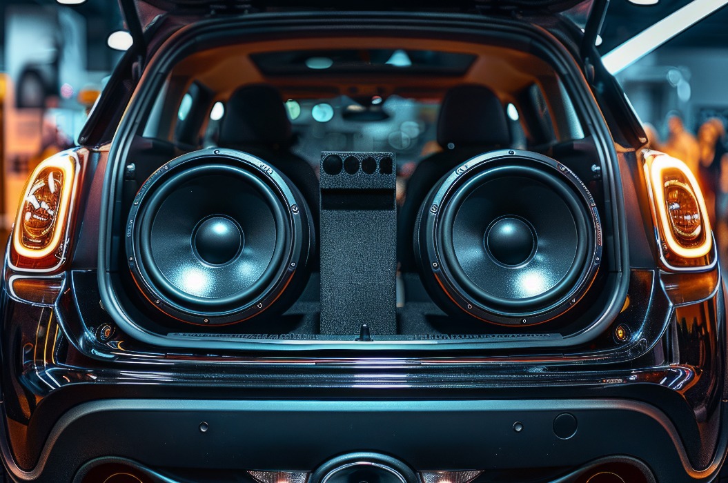 Leistungsstarkes, individuelles Audiosystem im Auto